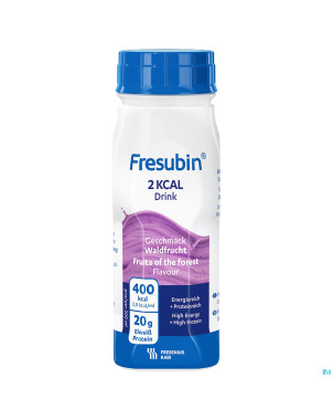 Fresubin 2 kcal drink fruit foret    fl 4x200ml