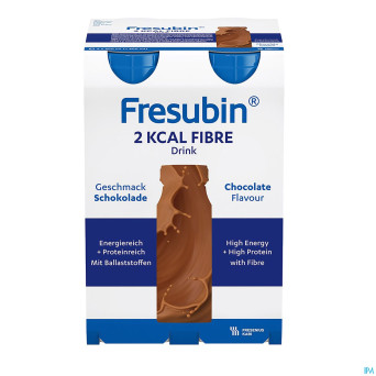 Fresubin 2 kcal fibre drink chocolat fl 4x200ml