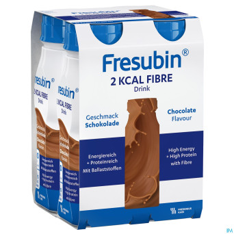 Fresubin 2 kcal fibre drink chocolat fl 4x200ml