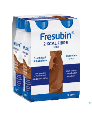 Fresubin 2 kcal fibre drink chocolat fl 4x200ml
