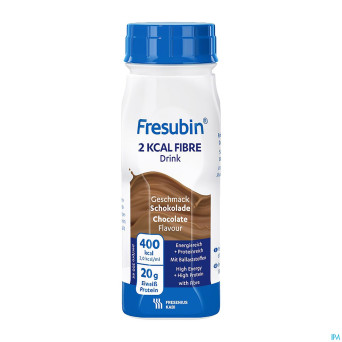 Fresubin 2 kcal fibre drink chocolat fl 4x200ml