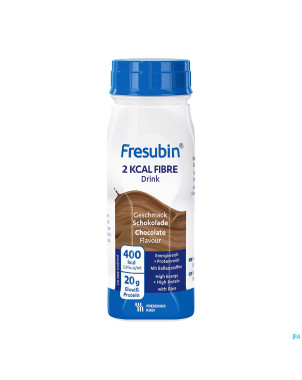 Fresubin 2 kcal fibre drink chocolat fl 4x200ml