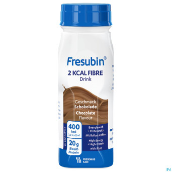 Fresubin 2 kcal fibre drink chocolat fl 4x200ml