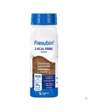 Fresubin 2 kcal fibre drink chocolat fl 4x200ml