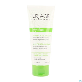 Uriage hyseac masque gommant doux p mixte-pg 100ml