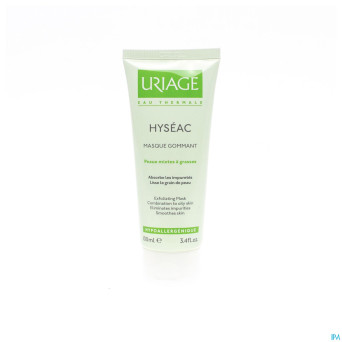 Uriage hyseac masque gommant doux p mixte-pg 100ml