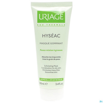 Uriage hyseac masque gommant doux p mixte-pg 100ml