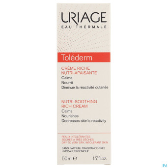 Uriage tolederm riche creme ps    fl pompe 50ml