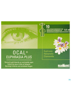 Ocal euphrasia plus 10x0,5ml