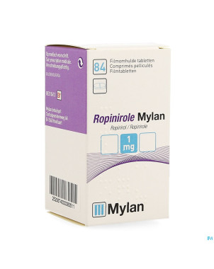 Ropinirole viatris 1mg comp 84