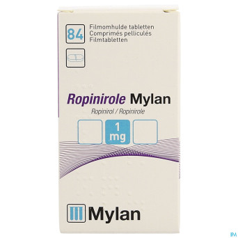 Ropinirole viatris 1mg comp 84