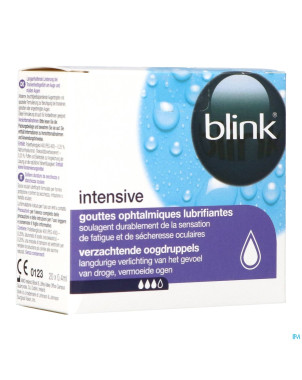 Blink intensive tears unidose gutt 20x0,40ml