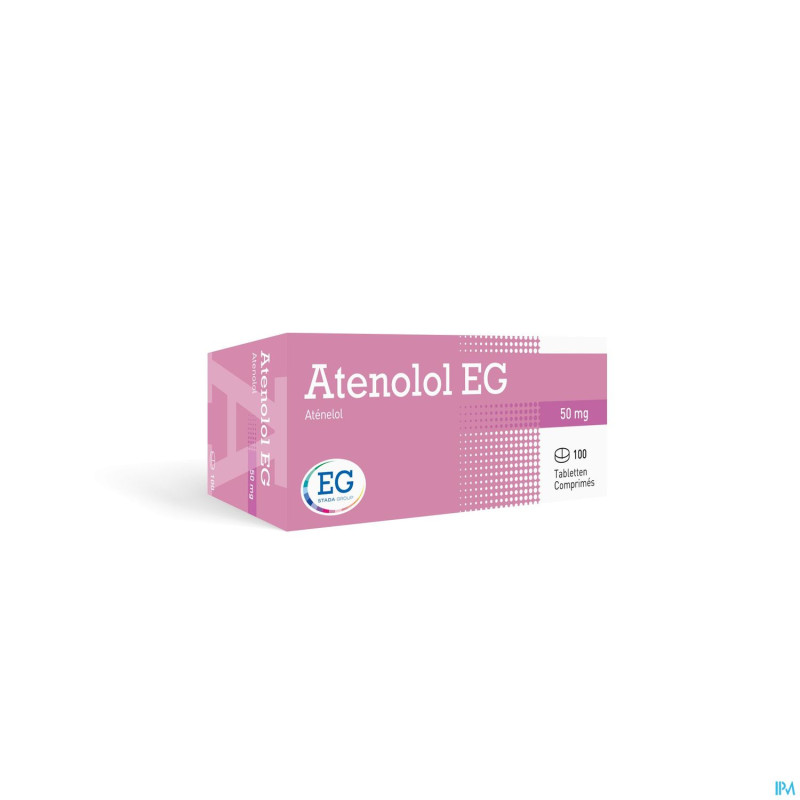 Atenolol eg comp 100x 50mg