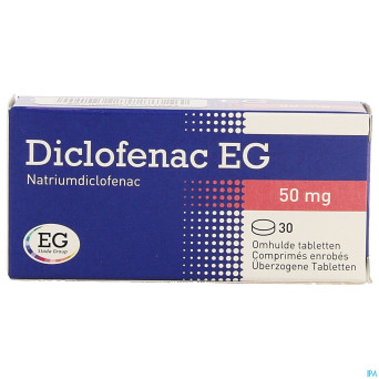 Diclofenac eg comp   30 x 50 mg