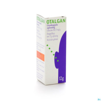 Otalgan gutt oreille a la lidocaine fl 12g