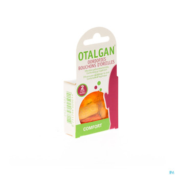 Otalgan bouchon auriculaire 2 paires