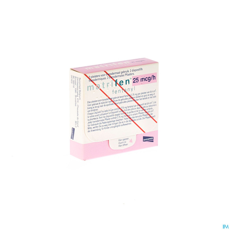 Matrifen 25 ug/h  disp transderm  2