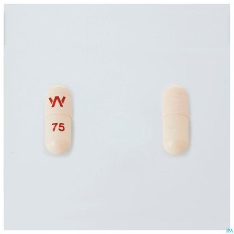 Efexor exel 75mg caps liberation prolonge 98