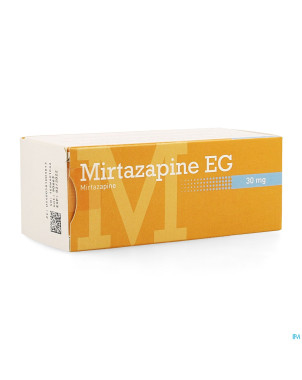Mirtazapine eg 30mg comp pell 100x30 mg