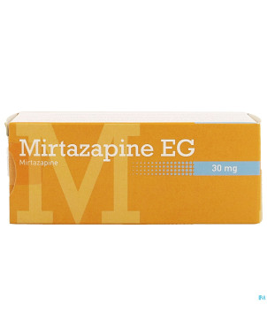 Mirtazapine eg 30mg comp pell 100x30 mg