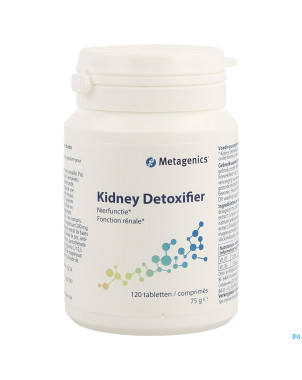 Kidney detoxifier nf    comp 120 4008  metagenics