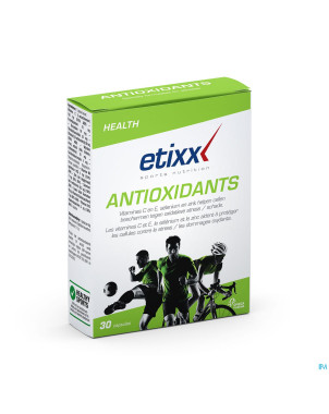 Etixx a/oxydant sod + n acetyl l cysteine caps  30
