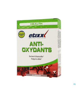 Etixx a/oxydant sod + n acetyl l cysteine caps  30