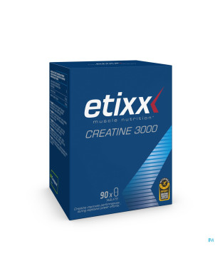 Etixx creatine 3000 + taurine tabl 90