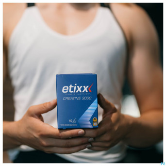 Etixx creatine 3000 + taurine tabl 90