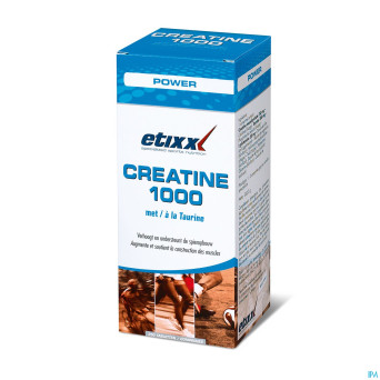 Etixx creatine 1000 + taurine tabl 250