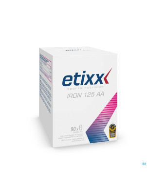 Etixx iron aa chelaat 125 + chlorophyl tabl  90