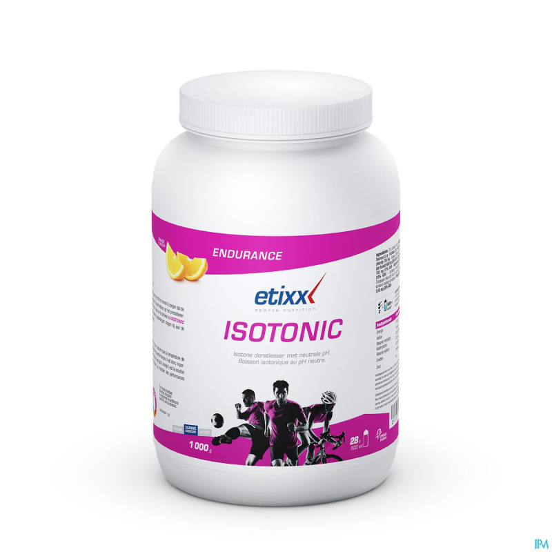 Etixx isotonic ph neutre boisson pdr 1000g
