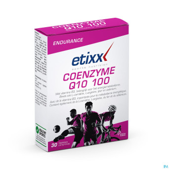 Etixx coenzyme q10 100 + carnitine caps  30