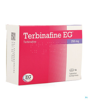 Terbinafine eg 250 mg eg tabl 56 x 250 mg