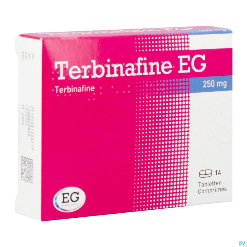 Terbinafine eg 250 mg eg tabl 14 x 250 mg