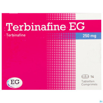 Terbinafine eg 250 mg eg tabl 14 x 250 mg