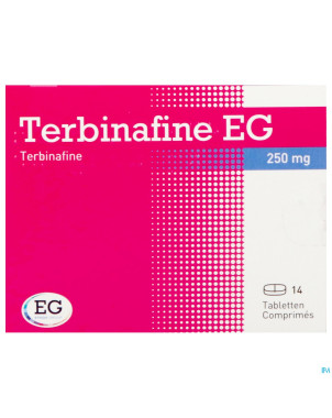 Terbinafine eg 250 mg eg tabl 14 x 250 mg