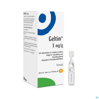 Geltim 1 mg/ml ooggel 90 ud