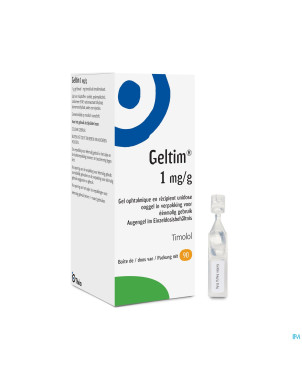 Geltim 1 mg/ml ooggel 90 ud