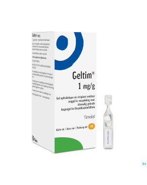 Geltim 1 mg/ml ooggel 90 ud