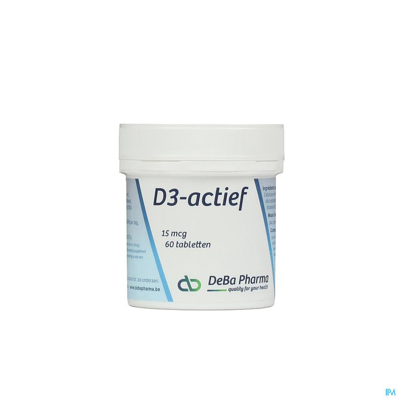 D3-actif    comp  60x15mcg    deba