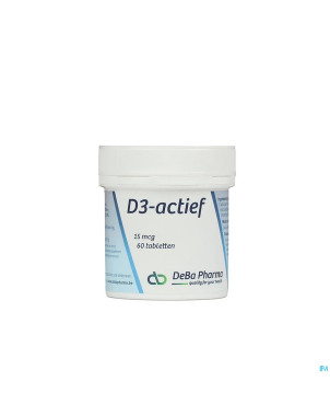 D3-actif    comp  60x15mcg    deba