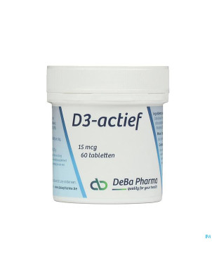 D3-actif    comp  60x15mcg    deba