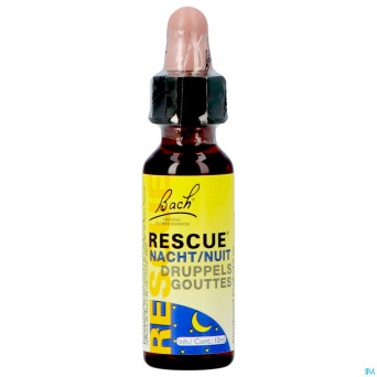 Bach rescue gouttes nuit    10ml