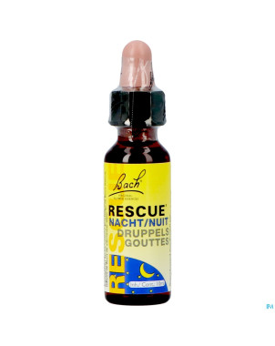 Bach rescue gouttes nuit    10ml