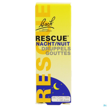 Bach rescue gouttes nuit    10ml