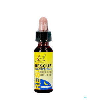 Bach rescue gouttes nuit    10ml