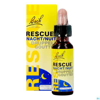 Bach rescue gouttes nuit    10ml