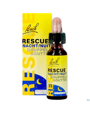 Bach rescue gouttes nuit    10ml