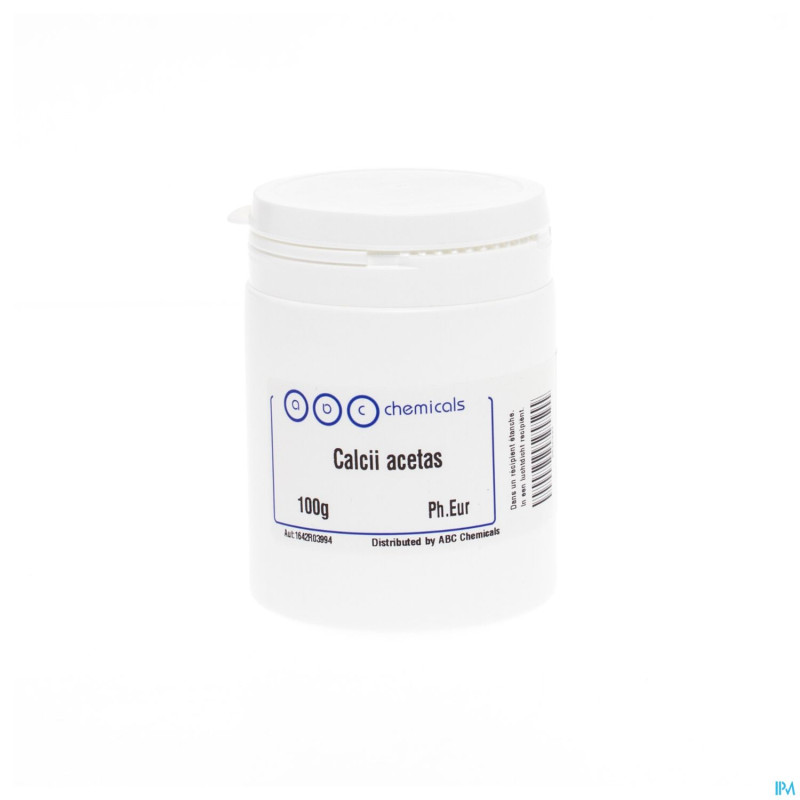 Calcium acetate    100g abc